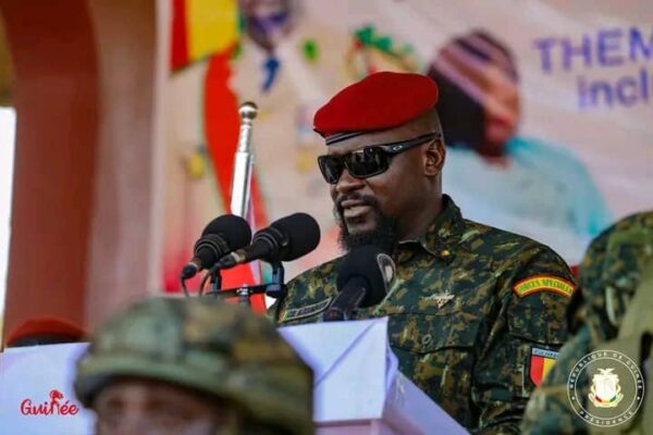 Le colonel Doumbouya aux femmes : ‘’Vous êtes la stabilité…la Guinée vit et résiste grâce à vous’’