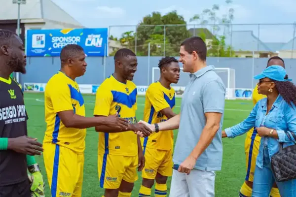 Match convivial entre BB Lomé et Presse Sporting Club à Lomé